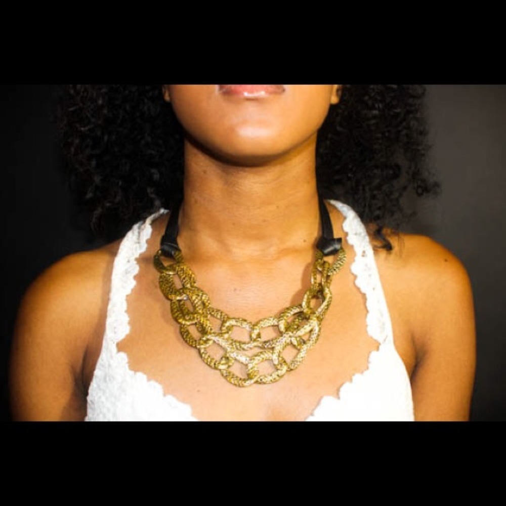 Layered chain link necklace